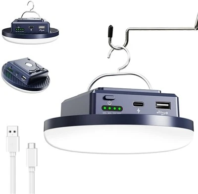 Camping Lights hordozható USB kültéri újratölthető