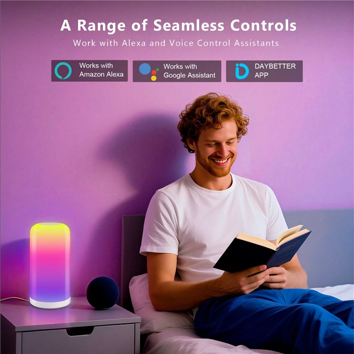 Smart Bedside Lamps For Bedroom Living Room Home high quality